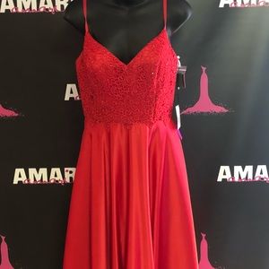 Alyce Paris secret dress 1555 size 4 red